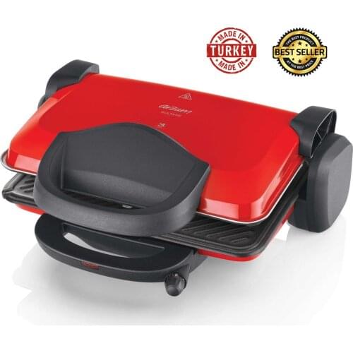 Toaster 6 Pieces Grill Edjustuble Temperature Control Machine Maker Pan Press Edge Tandoor Toast Sandwich Decker Oven Slice