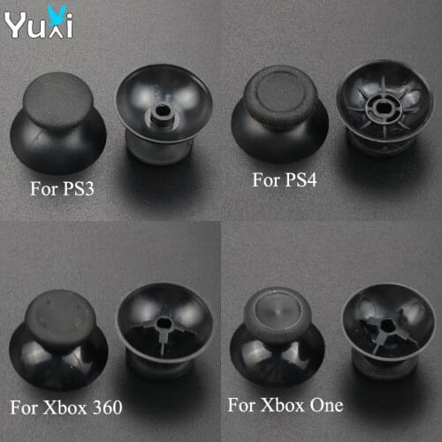 YuXi 2pcs Analog Joystick Stick grip Cover for Sony PS3 PS4 for Microsoft Xbox 360 One joypad Controller stick Caps
