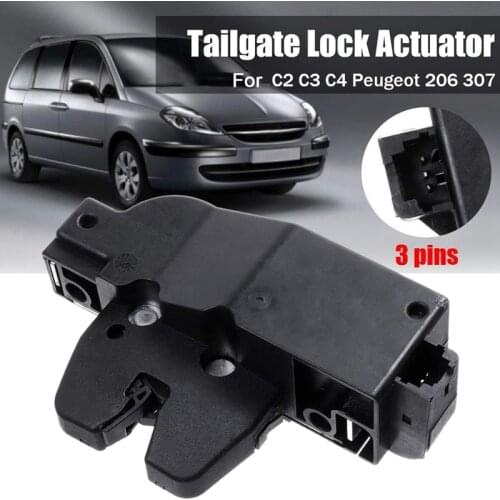 Tailgate Boot Lock Central Locking Actuator 9657614780 9646091580 for Citroen C2/C3/C4/C5/C8/XSARA for Peugeot 206/307/407/607/8