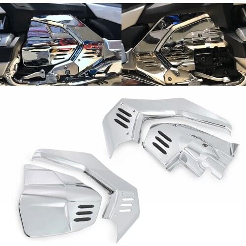 Motorcycle Frame Engine Side Covers for Honda Goldwing 1800 F6B GL1800 2018 2019 2020 Chrome Accessories