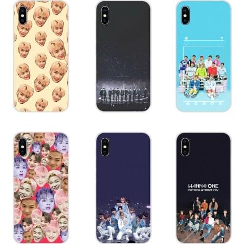 Accessories Phone Cases Covers Pattern Wanna One KPOP Bands For Xiaomi Redmi 4A S2 Note 3 3S 4 4X 5 Plus 6 7 6A Pro Pocophone F1