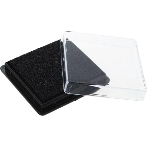 Stamp pad ink pad wedding letter document Black