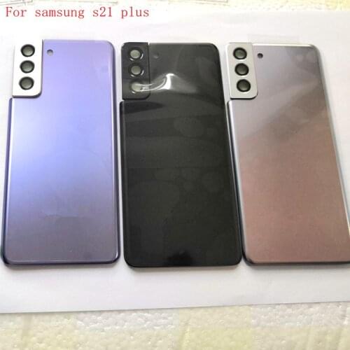 For Samsung galaxy s21 s21 plus s21 ultra back cover back door housing rear frame with camera lens g990 g996 g998