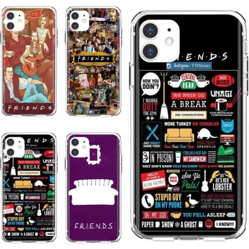Housing For Xiaomi Redmi 2 S2 3 3S 4 4A 5 5A 5 6 6A 7A 9 9T 9C 9A Pro Pocophone F1 Friends-TV-Show-Print