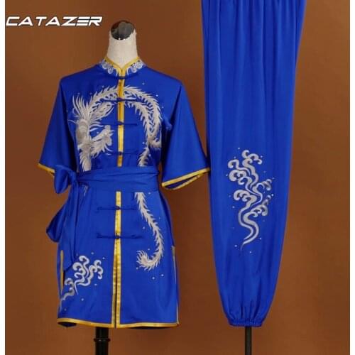 Boys Girls Wushu Competition Suit Tai Chi Uniform Kung Fu Wing Chun Jacket and Pants Custom Tailor Need Your Measurements