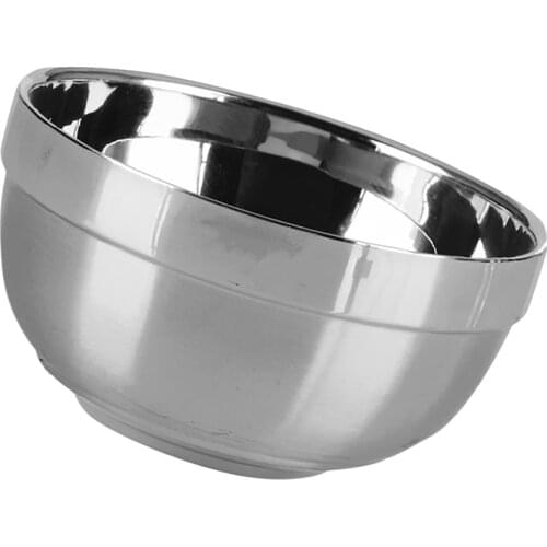 Stainless Steel Noodle Bowl Food Container Bowl Rice Bowls Soup Salad Bowls