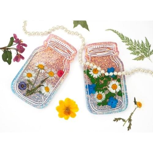 NEW Transparent Silicone Mould Resin Decorative Craft DIY Bottle plate storage Storage Mold epoxy resin molds for jewelry