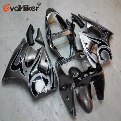 ABS motor fairing for ZX6R 2000 2001 2002 silver ZZR600 2005 2006 2007 2008 Motorcycle panels Injection mold