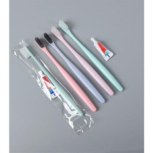 Hotel Clean Disposable Toothbrush Toothpaste Wash Gargle Suit For Travel Camping Manual Toothbrush Oral Hygiene Set YXL