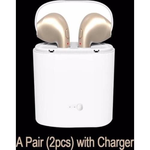 Wholesale i7s TWS Pair Wireless Bluetooth Earbuds Earphones with microphone