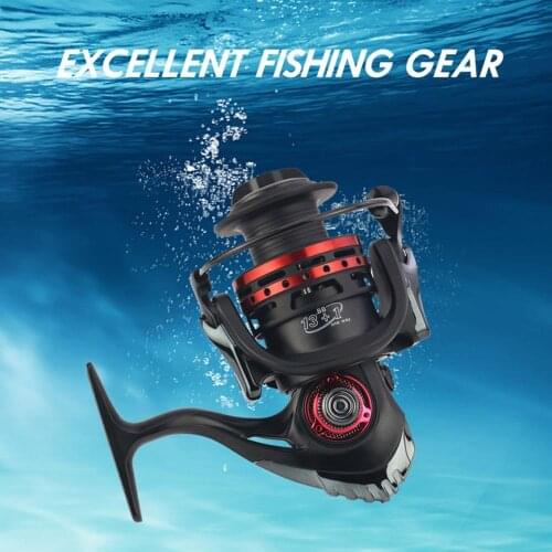 Fishing Spinning Reel 5.5:1Double Spool 10kg Max Traction Squid Bait Casting Spinning Machine Gap Fishing Gear