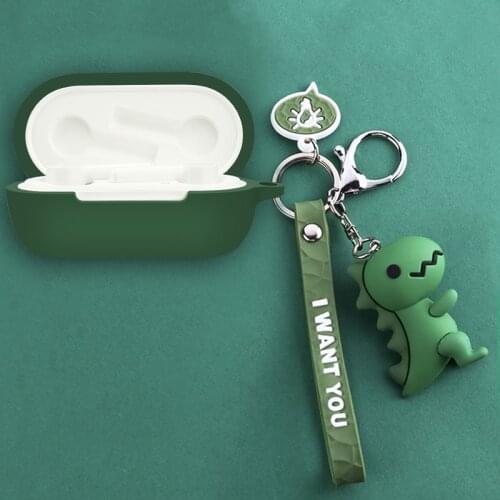 Silicone Protective Cover Shell Anti-fall Earphone Case for OnePlus Buds Z TWS Wireless Bluetooth Earphones Accessories