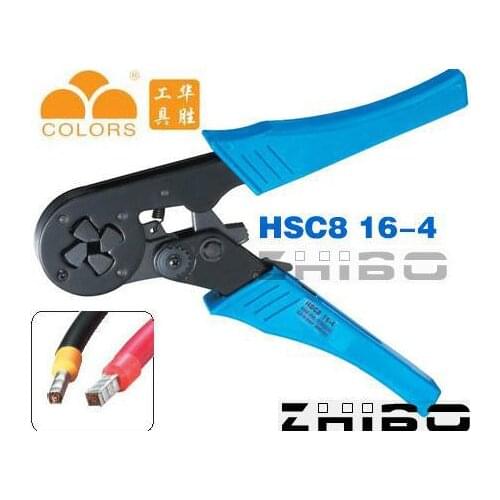HSC816-4 self-adjusting tube-shaped terminal 4-16mm2 Crimping Pliers Free shipping