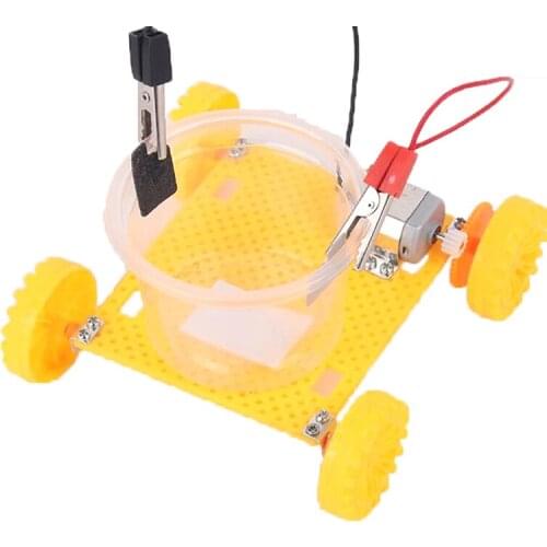 STEM Toy Salt Water Power Car Assembly Toy Educational Science Experiment Kit
