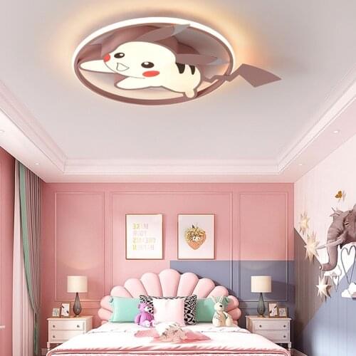 TCY Modern Led Ceiling Lights Childrens Room Bedroom Pink/blue/yellow Home Interior Lighting Ceiling Lamp потолочный светильник