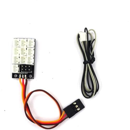 Light System Expansion Board PH2.0 Expansion Module for Tamiya MFC-03 1/14 RC Truck Scania Actros 1/10 RC Crawler TRX4 SCX10