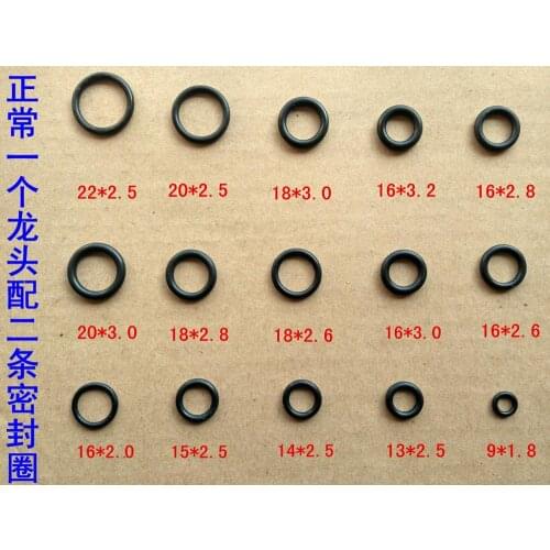 O-ring of water faucet elbow 16mm 18mm 20mm 24mm Pipe rotating tap seal ring Faucet repair fittings