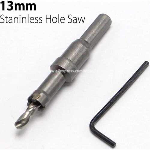High Quality 13mm 0.51" Hard Alloy Metal Hole Saw Core Drill Bit Drill Bit for Metal Working Universal Type