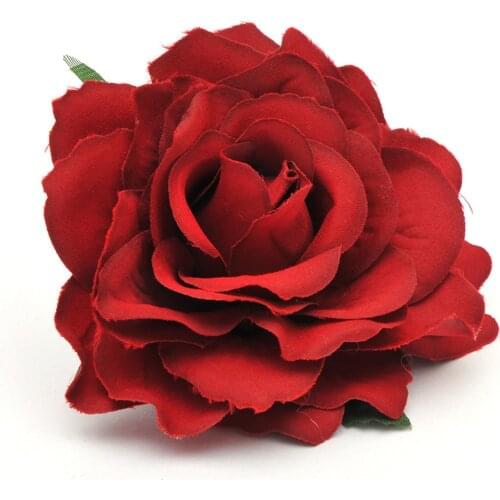 Women Rose Flower Hair Clip Solid Corsage Headwear Hair Accessories Girls Party Festival Brooch Women Hairpin Wedding Headdress