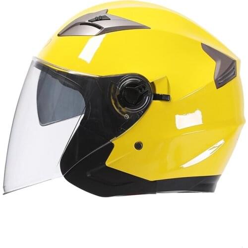 Safety Double Lens Half Face ABS Motorbike Helmet Moto DOT Approved Flip Motorcycle Helmet Capacete De Moto Motociclista