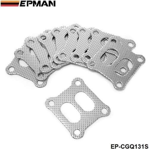 10PCS/LOT GT4 / MR2 Turbo 3S GTE Performance Turbo To Manifold Gasket CT20 CT26 EP-CGQ131S