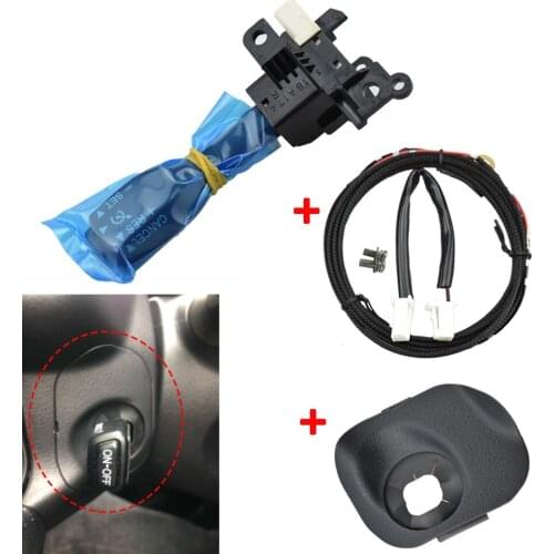 84632-34011 84632-34017 45186-06300-C0 Genuine Cruise Control Cover Steering Wheel Cover For Toyota Camry 2011-2016(Hybrid)