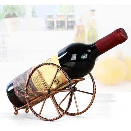 Home Decoration Accessories Wine Rack Stand Bottle Holder Storage Wedding Party Decor Ornament Gift Decoration Maison 2021 New