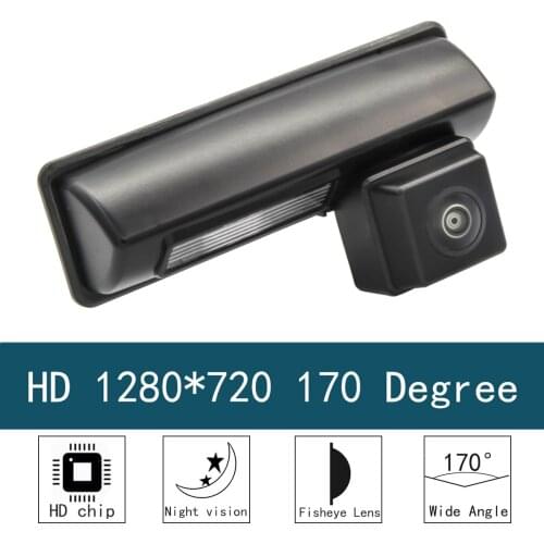 For Toyota Vios II/Toyota Belta XP90 Sedan 2007~2013 HD 1280*720 Fisheye Lens 170 Degree Car Reversing Rear View Camera