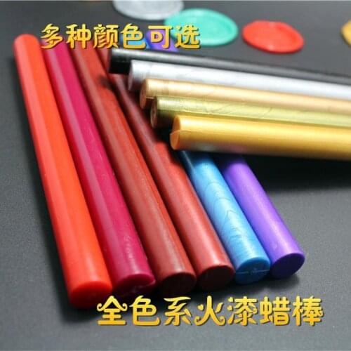 Sealing Wax Stick Retro Seal Stamp Winered Vintage Sealing Wax Stick Sellado Sax palillo sello de la cera de Sellos for Glue Gun