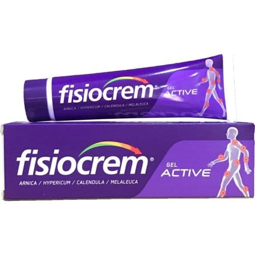 Fisiocrem 60g Muscle & Joint Aches Pains Massage Solution Bumps Bruises Gel Relief Of Muscle Joints Pain Back Pain Relief Cream