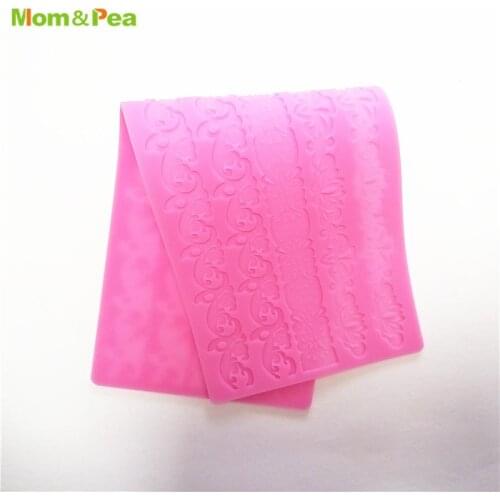 YS8066 Lace Pad Silicone Mold Sugar Paste Fondant Cake Decoration 3D Mould