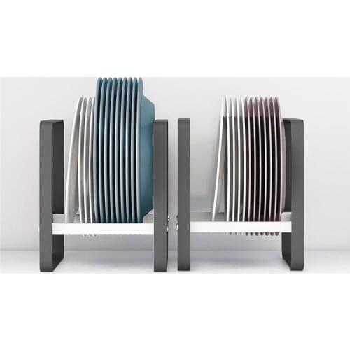 Kitchen Cabinet Plates Dishes Storage Racks Chopping Board Pot Desktop Holder Closet Organizer Organizer Shelf Pantry Case