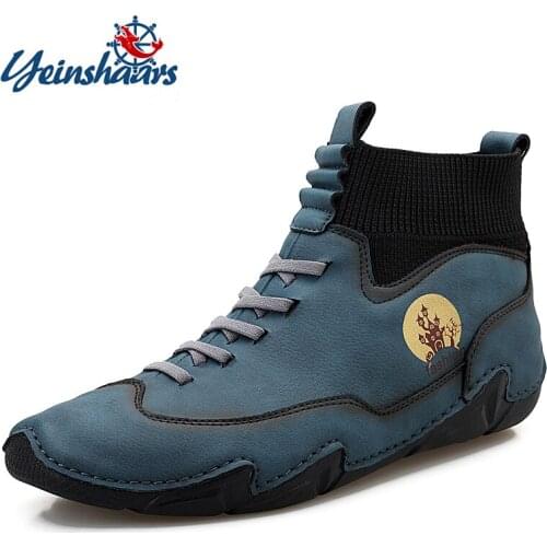 Men Shoes Leather Casual Shoes Breathable Driving Shoes Moccasins Big Size 48 Outdoor Flats Krasovki Italian Office Shoes Man