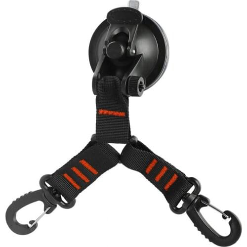 Double Hook Outdoor Suction Cup Anchor Securing Hook Tie Down Camping Tarp As Car Side Awning Pool Tarps Tents Securing Hook