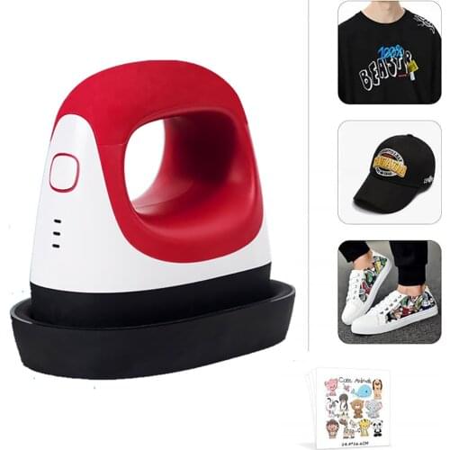 Mini Portable Heat Press Machine Sublimation Digital Transfer Printing Machine For T-shirts Shoes Transfer And Ironing