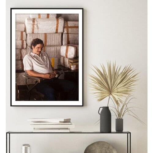 Narcos Classic U.S. TV Show Poster Pablo Escobar and Drugs Prints Modern Wall Art Canvas Painting Fans Gifts Home Room Decor