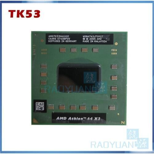 AMD Athlon 64 X2 TK-53 - AMDTK53HAX4DC TK53 TK 53 Laptop processor CPU Socket S1