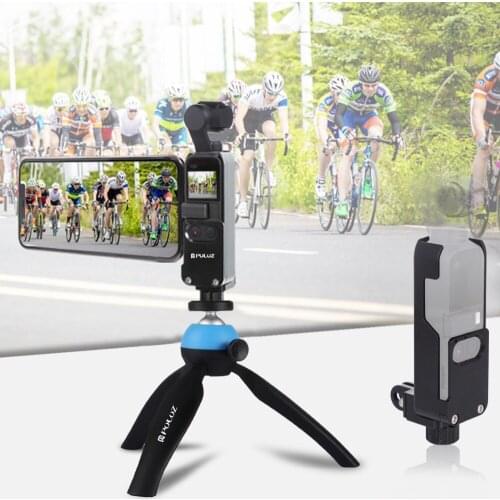 PULUZ For Osmo Pocket Protective Case Cover Bracket Frame Extend Mount Gimbal For Osmo Pocket Accessories Camera Protetion Case
