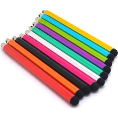 10PCS Capacitive Pen Hemisphere Silica Gel Capacitive Stylus Hole Anti Loss Capacitance Mobile Phone Tablet Touch Pen