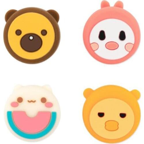 Animals Lovely Thumb Stick Grip Cap Joystick Protective Cover For Nintendo Switch NS Lite Joy-con Controller Thumbstick Case