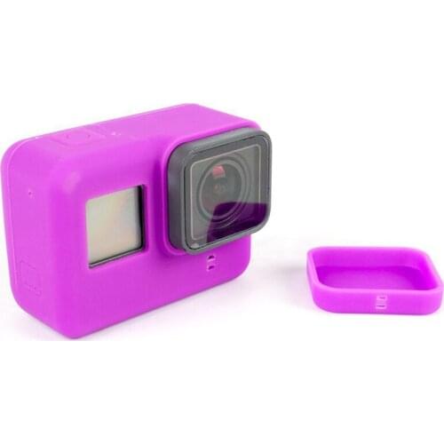 For Go Pro HERO 5 6 4 Silicon Camera Case Protective Dirtproof Skin Rubber Cover Camera Accessories