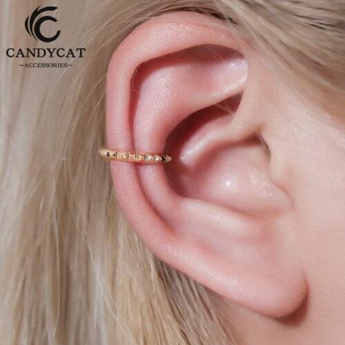 Ladies Earrings Punk Style Earrings Flower Earrings Ladies Ear Clips Ear Clips Clip Earrings Fake Earrings Wedding Jewelry