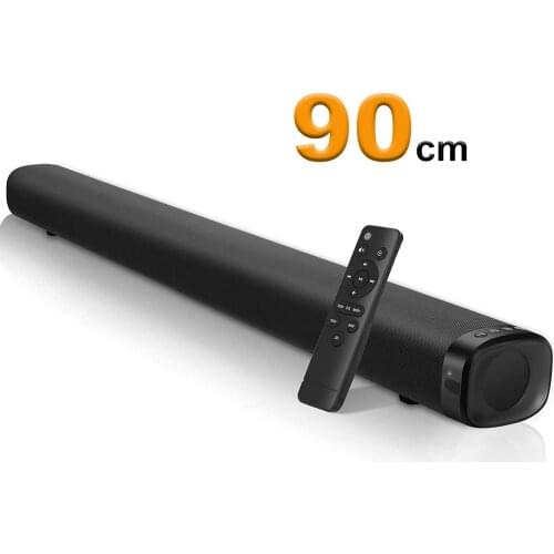 Soundbar Sound Bars for TV Dual Subwoofer 120W 36inch Bluetooth 5.0 Wireless Support HDMI ARC/Optical/AUX/RCA/Coaxial/USB