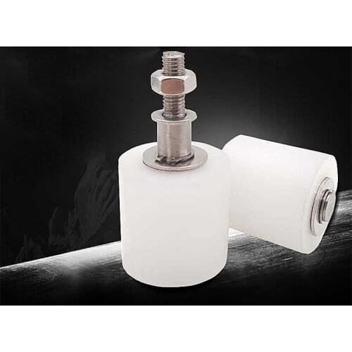 1 piece Stainless Steel nylon Rollers 201 Hard Plastic For Sliding Rolling Gate
