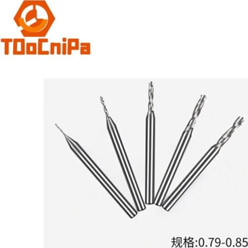 10 pcs/lot 3mm fixed shank integral alloy tungsten steel drill bit 0.79x6HxD3x38L 0.8x6HxD3x38L 0.81x6HxD3x38L 0.82x6HxD3x38L