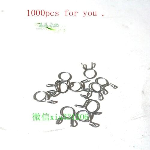 1000 pcs motorcycle small sports car advanced tubing clip tubing clip tubing clip spring oil hose clamp inner diameter 10mm