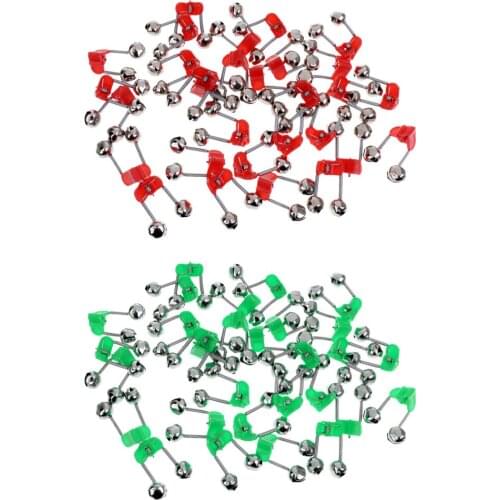 30 pcs. Fishing eel bell set eel bells double bite indicator for fishing