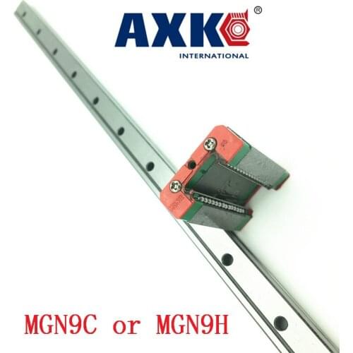 9mm Linear Guide Mgn9 L= 550mm Linear Rail Way + Mgn9c Or Mgn9h Long Linear Carriage For Cnc X Y Z Axis