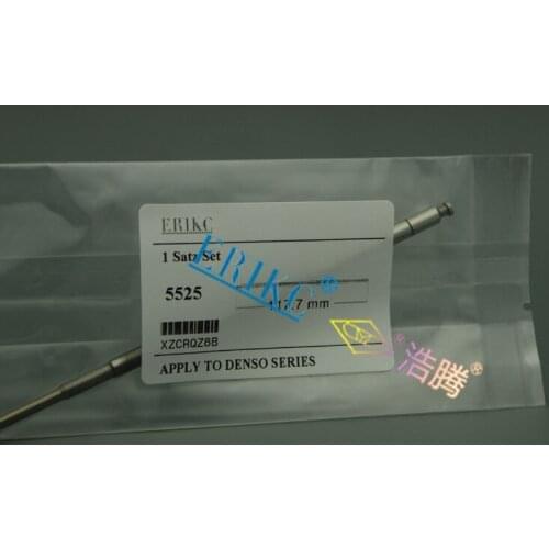 ERIKC fuel inyector piston 5525 and diesel steel rod length=117.7mm for pump injector 095000-7540 (23670-30281)