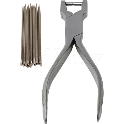 Yibuy 26 PCS Tenor Saxophone Reed Needles and Parallel Spring Removing Pliers